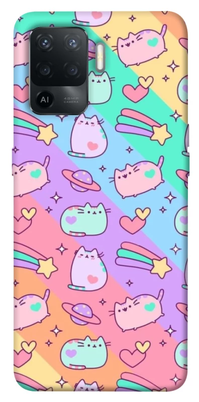 Чохол на Oppo Reno 5 Lite Cat Cute фото 1 з 1