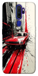 Чехол на Oppo A5 (2020) / Oppo A9 (2020) Painted Mustang фото 1 из 1