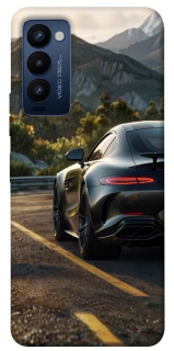 Чехол на TECNO Camon 18 Car in the mountains фото 1 из 1