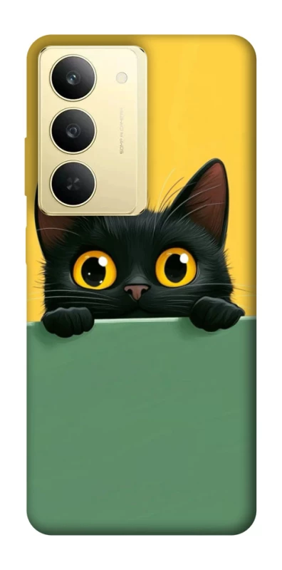 Чохол на Realme 14x Black cat v2 фото 1 з 1