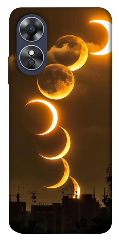 Чехол на Oppo A17 moon фото 1 из 1