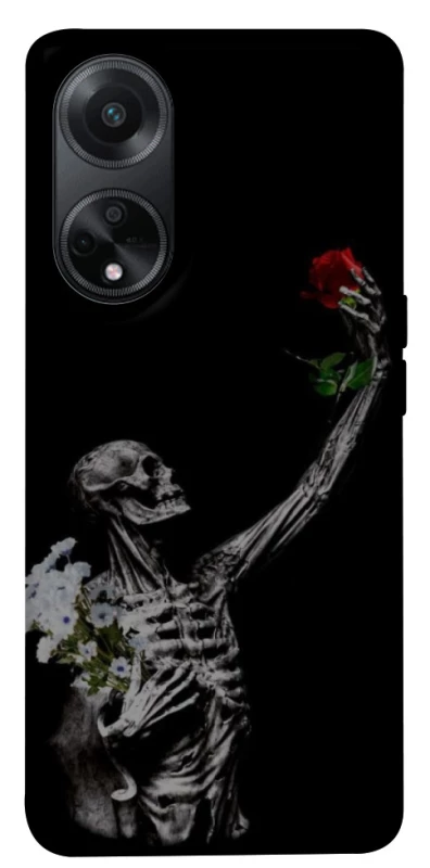 Чохол на Oppo A98 Skeleton vs Rose фото 1 з 1