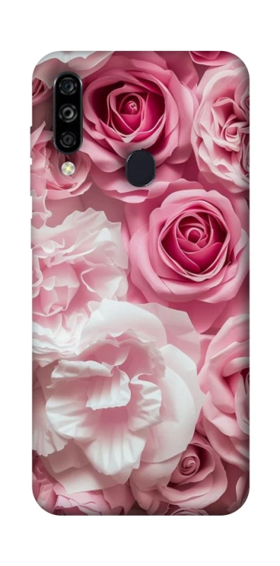Чохол на ZTE Blade A7 (2020) Рожеві Квіти фото 1 з 1