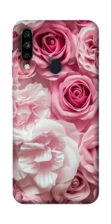 Чехол на ZTE Blade A7 (2020) Розовые цветы фото 1 из 1