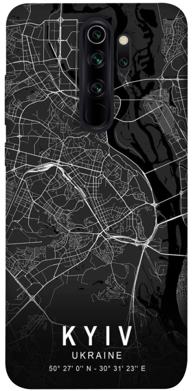 Чохол на Xiaomi Redmi Note 8 Pro Kyiv map фото 1 з 1