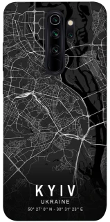 Чохол на Xiaomi Redmi Note 8 Pro Kyiv map фото 1 з 1
