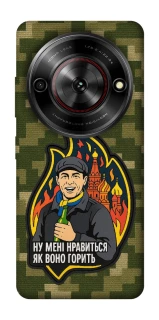 Чохол на ZTE Nubia Focus Ну мені нравиться як воно горить фото 1 з 1