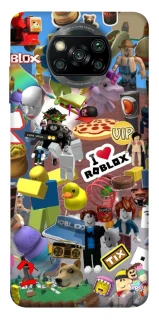 Чохол на Xiaomi Poco X3 NFC / Poco X3 Pro Roblox collage ver.5 фото 1 з 1