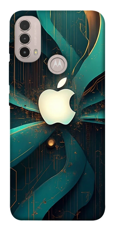 Чехол на Motorola Moto E40 Apple logo ver.4 фото 1 из 1