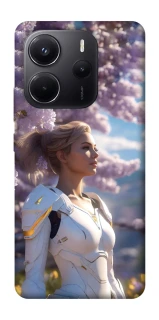 Чохол на Xiaomi Redmi Note 14 5G Cyber space girl ver.1 фото 1 з 1