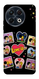 Чехол на TECNO Spark 30 Pro (KL7) Love is ver.2 фото 1 из 1