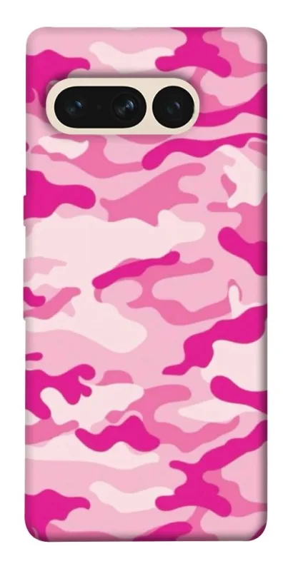 Чехол на Google Pixel 7 Pro camouflage pink фото 1 из 1
