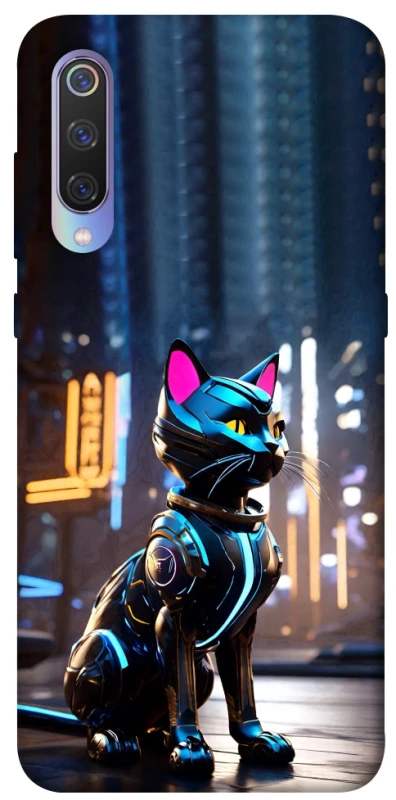 Чохол на Xiaomi Mi 9 Cyber cat фото 1 з 1