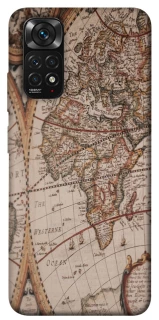 Чехол на Xiaomi Redmi Note 11 (Global) / Note 11S Карта путешествий фото 1 из 1