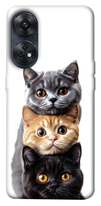 Чохол на Oppo Reno 8T 4G Гарні котики фото 1 з 1