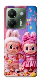 Чехол на Xiaomi Poco M7 pro 5G Labubu twins ver.2 фото 1 из 1