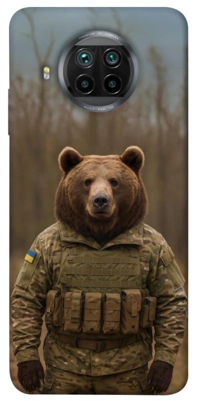 Чохол на Xiaomi Mi 10T Lite / Redmi Note 9 Pro 5G Ведмідь захисник фото 1 з 1