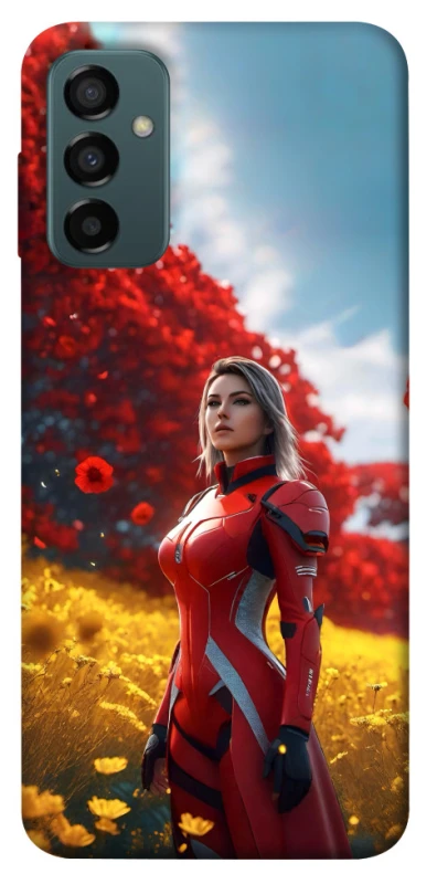 Чохол на Samsung Galaxy M23 5G Cyber space girl ver.5 фото 1 з 1