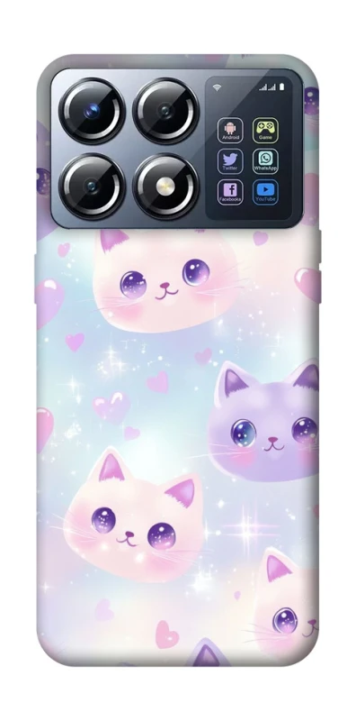 Чохол на Xiaomi POCO X8 Pro Funny Kittens ver.4 фото 1 з 1