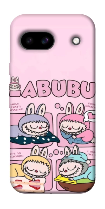 Чохол на Google Pixel 8a Labubu Dreams Collage фото 1 з 1