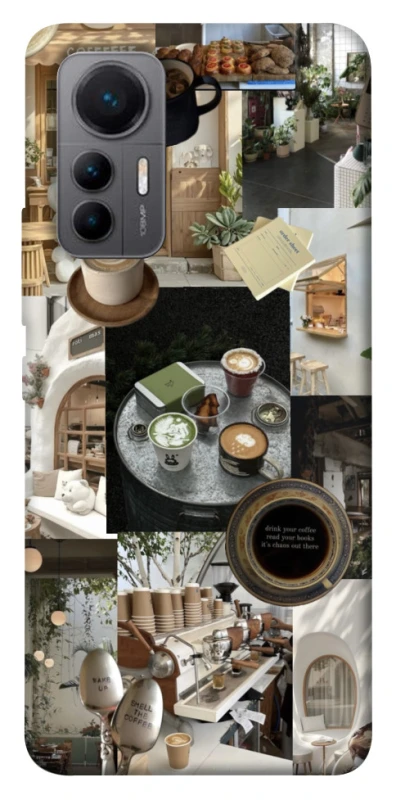 Чохол на Xiaomi 12 Lite Coffee collage ver.4 фото 1 з 1