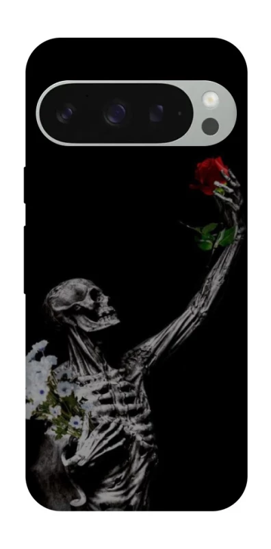 Чохол на Google Pixel 10 Pro XL Skeleton vs Rose фото 1 з 1