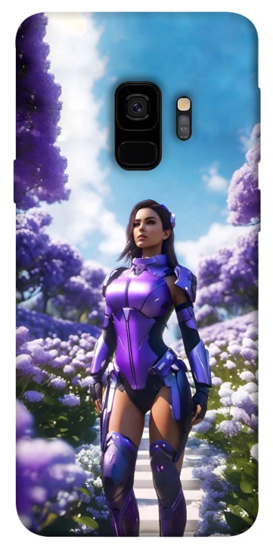 Чохол на Samsung Galaxy S9 Cyber space girl ver.4 фото 1 з 1