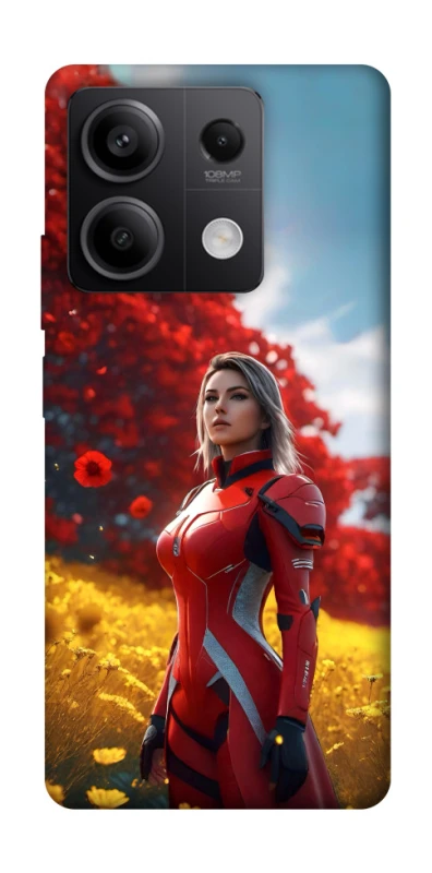 Чохол на Xiaomi Redmi Note 13 5G Cyber space girl ver.5 фото 1 з 1