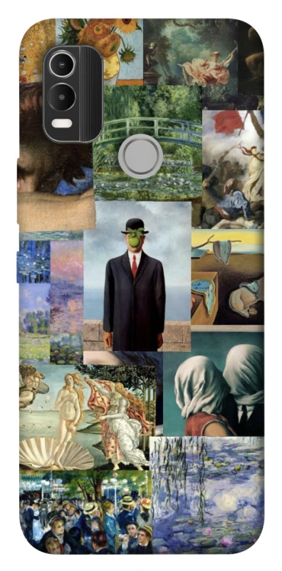 Чехол на Nokia C21 Plus Art collage ver.4 фото 1 из 1