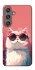 Чехол на Samsung Galaxy S24 Сat with glasses фото 1 из 1