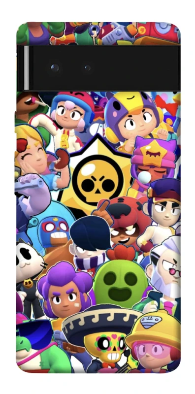 Чехол на Google Pixel 6 Brawl Stars ver.5 фото 1 из 1