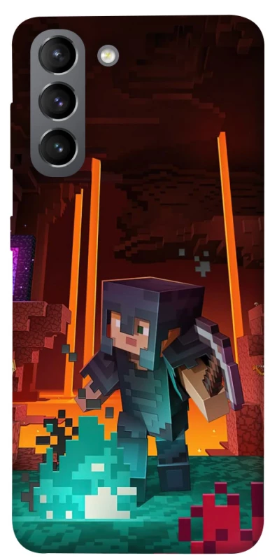 Чехол на Samsung Galaxy S21 Minecraft game adventure фото 1 из 1