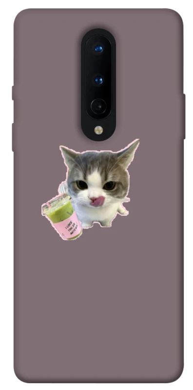 Чохол на OnePlus 8 cat matcha фото 1 з 1