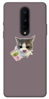 Чохол на OnePlus 8 cat matcha фото 1 з 1