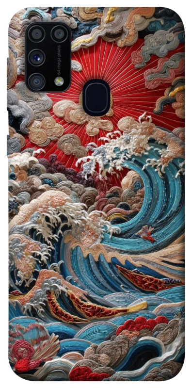 Чехол на Samsung Galaxy M31 Japa wave ver.2 фото 1 из 1