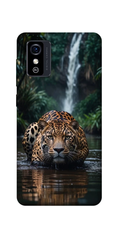 Чехол на ZTE Blade L9 Leopard in water фото 1 из 1