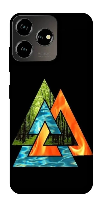 Чехол на ZTE Blade V50 Design 4G Валькнут v4 фото 1 из 1