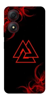 Чехол на ZTE Blade A34 4G Валькнут фото 1 из 1