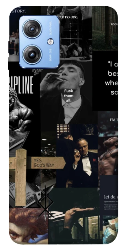 Чохол на Motorola Moto G84 Men's style v2 фото 1 з 1