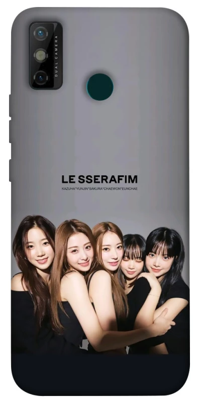 Чохол на TECNO Spark 6 Go LE SSERAFIM v2 фото 1 з 1