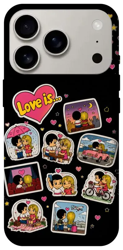 Чехол на Apple iPhone 18 Pro Love is ver.3 фото 1 из 2