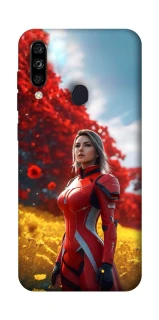 Чехол на ZTE Blade A7 (2020) Cyber space girl ver.5 фото 1 из 1