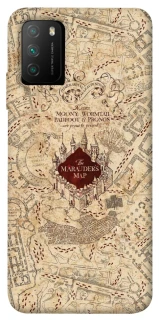 Чохол на Xiaomi Poco M3 Harry Potter Marauder's Map фото 1 з 1