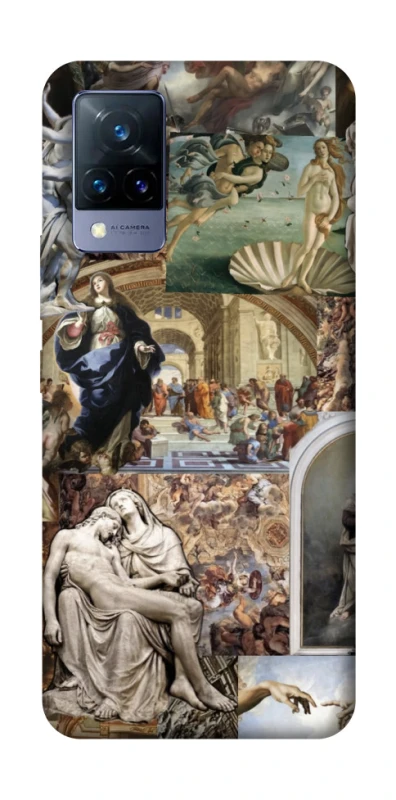 Чохол на Vivo V21 Art collage ver.10 фото 1 з 1