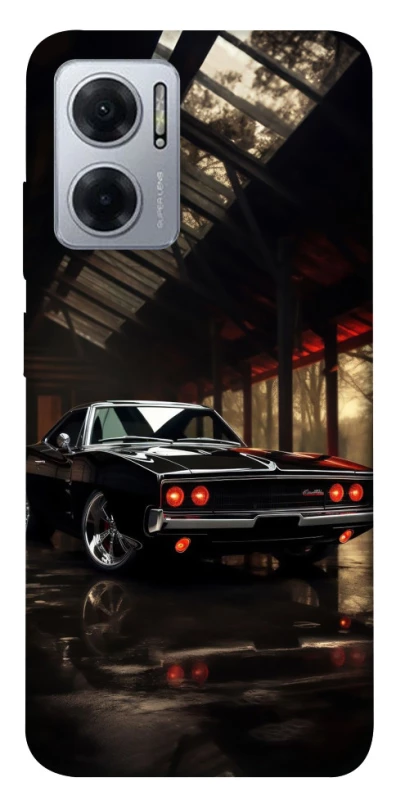 Чохол на Xiaomi Redmi Note 11E Black classic car фото 1 з 1