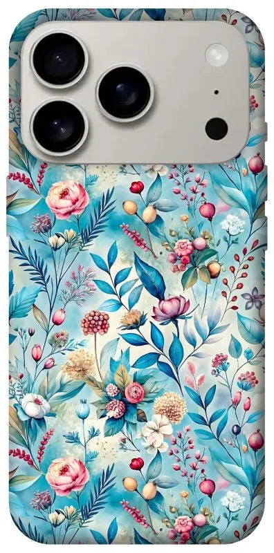 Чехол на Apple iPhone 18 Pro Floral design ver.5 фото 1 из 2