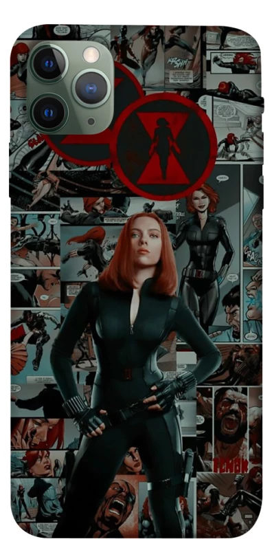 Чехол на Apple iPhone 11 Pro Max (6.5") Black Widow фото 1 из 1