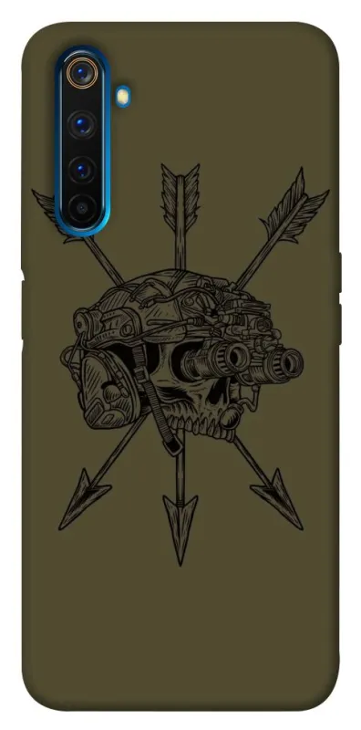 Чехол на Realme 6 Pro Mil skull фото 1 из 1