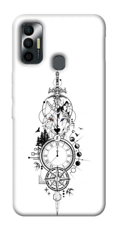Чехол на TECNO Spark 7 Tattoo ver.8 фото 1 из 1