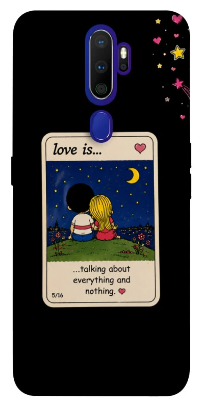 Чохол на Oppo A5 (2020) / Oppo A9 (2020) Love is ver.6 фото 1 з 1